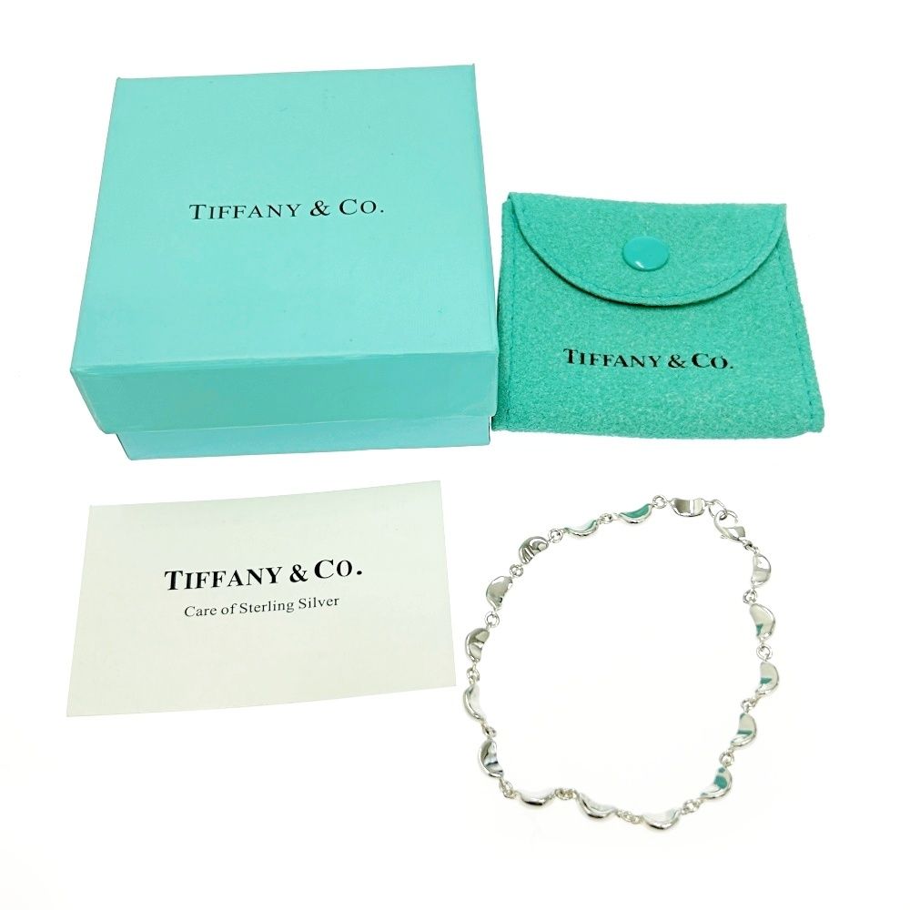 Tiffany & Co. ビーン silver ブレスレット 箱付き 楽天市場】tiffany スターリングシルバー エルサ・ペレッティ