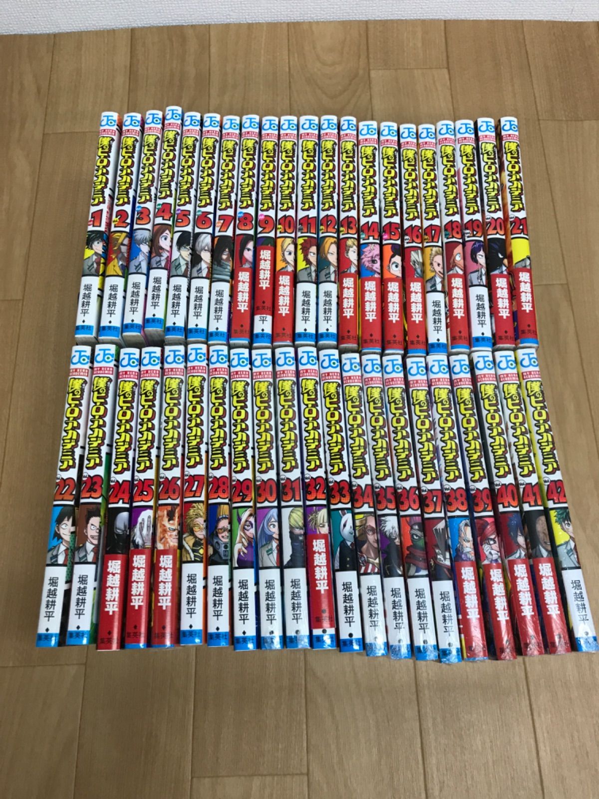 僕のヒーローアカデミア 1～42巻 全巻セット 多数 ヒロアカ 堀越耕平 IV03G