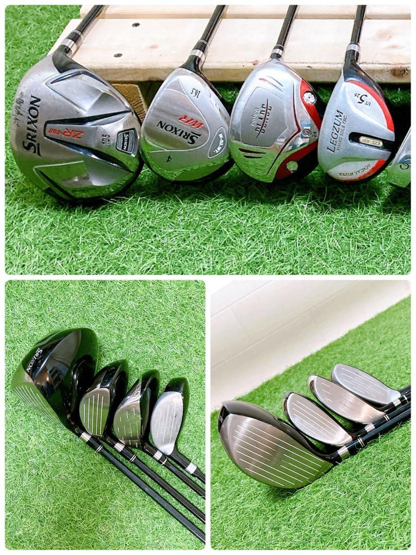 10.スリクソン　初心者オススメ　ゴルフクラブ　メンズセット　3点式　15本 10.スリクソン 初心者オススメ ゴルフクラブ メンズセット 3点式
