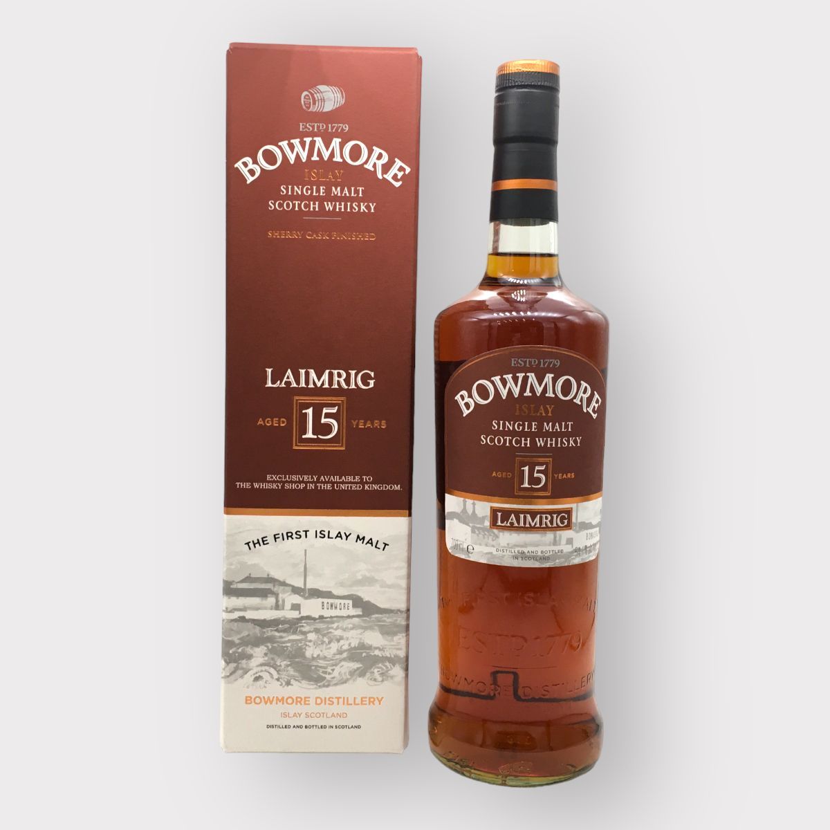 新品未開封】ボウモア15年 BOWMORE シングルモルト 700ml-