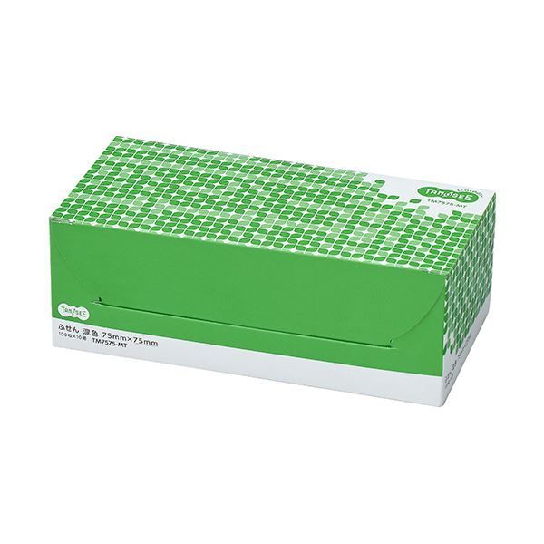 (まとめ) TANOSEE ふせん 75×50mm 空 1冊 〔×50セット〕 まとめ） TANOSEE ふせん 75×50mm 空 1冊 ×30セット まとめ