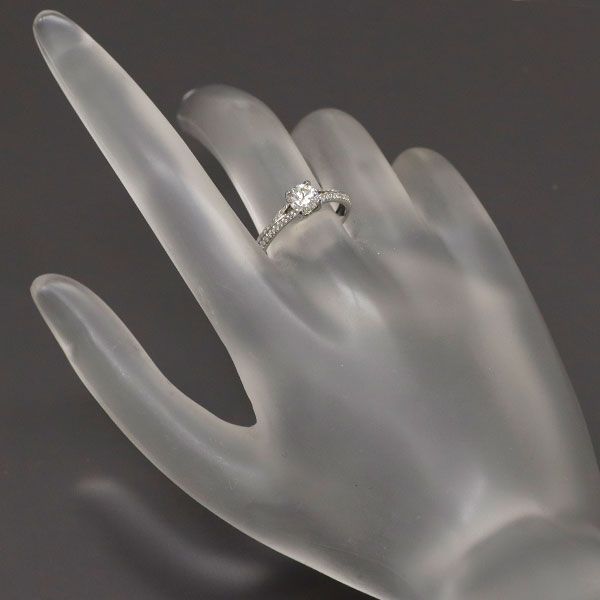 グラフ Pt950 ダイヤモンド リング 0.53ct G VS2 3EX レガシー グラフ Pt950 ダイヤモンド リング 0.53ct G VS2 3EX レガシー