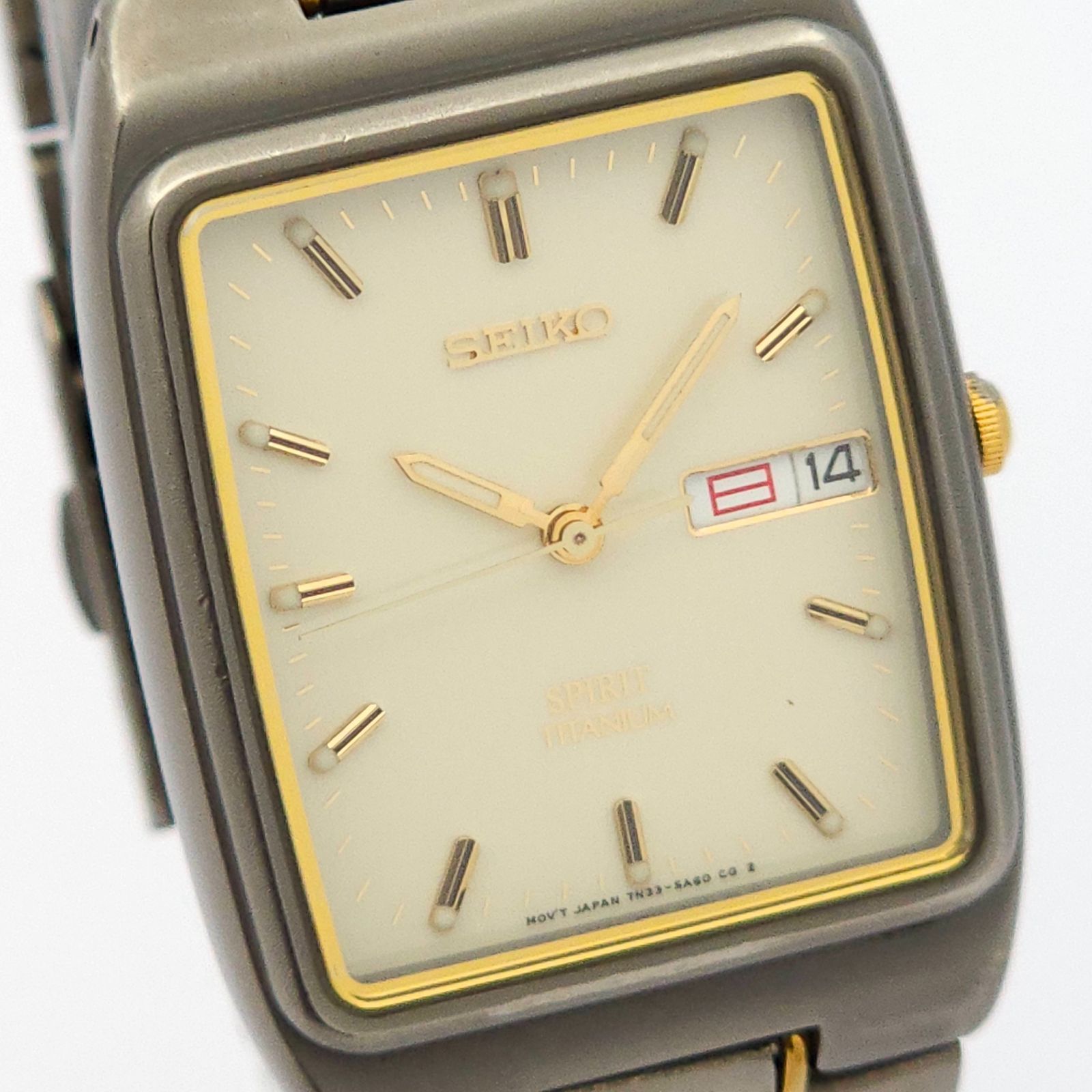 SEIKO セイコー スピリット チタニウム 7N33-5A30 QZ 動作品 - メルカリ
