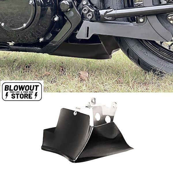 ソフテイル バックフレームスポイラー キラーカスタム□ バックフレームスポイラー （未塗装） 【18年以降