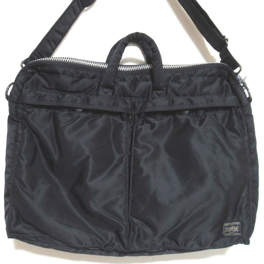 PORTER ポーター タンカー 2WAY ブリーフケース ビジネスバッグ ブラック メンズ 古着