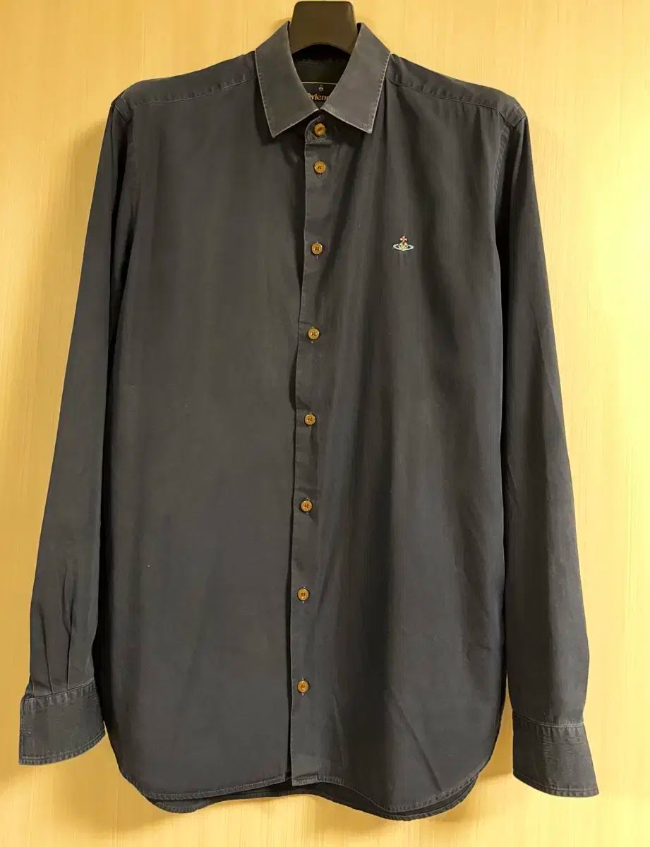ヴィヴィアン ウエストウッド マン シャツ ネイビー L