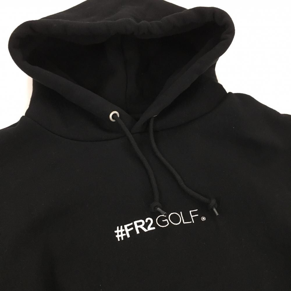 FR2 GOLF 裏起毛パーカー エフアールツーゴルフ パーカー 黒 裏起毛 BabbitsCountryClub