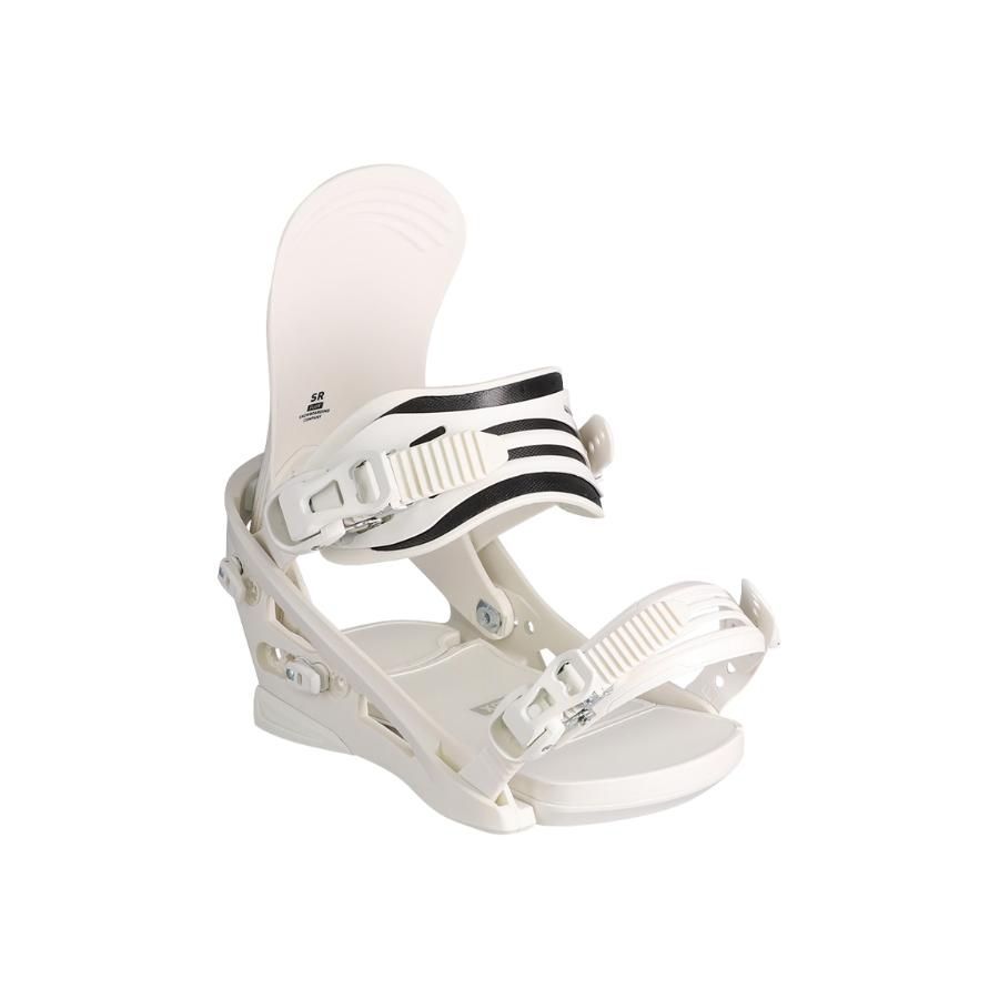 FLUX BINDINGS フラックス SR WHITE WOOD 25 26 モデル パウダー サーフライド オールラウンド バインディング