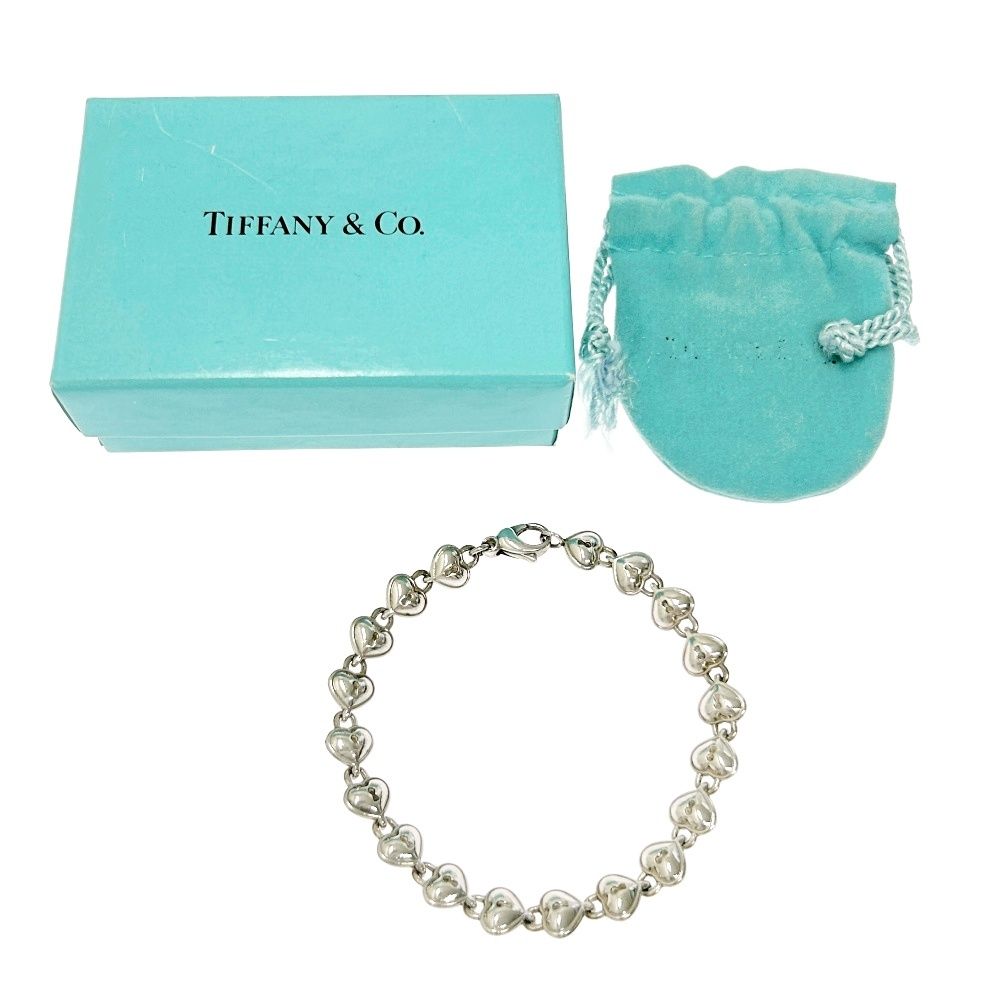 中古】【箱付き】 TIFFANY&Co. ティファニー シルバー ハート ロック 