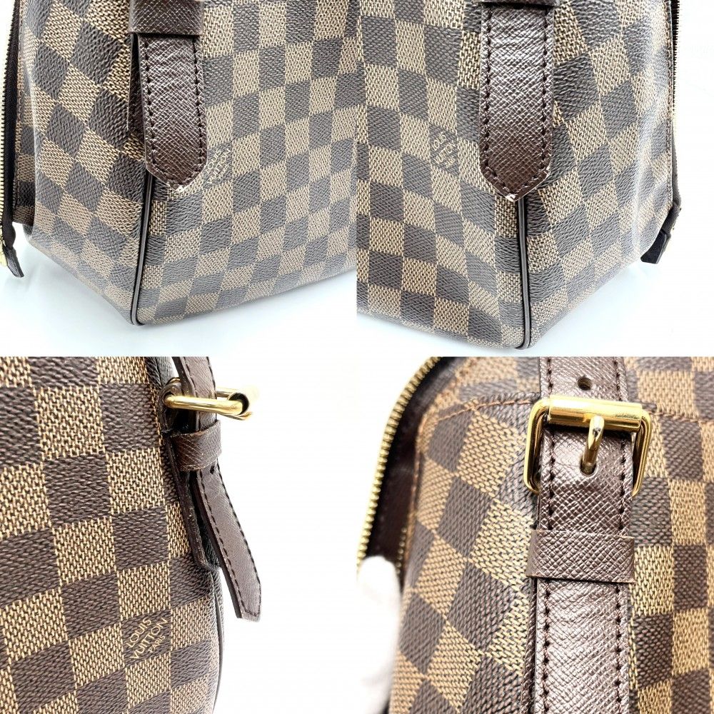 ルイ・ヴィトン ダミエ ベレムMM ハンドバッグ N51174 ルイ・ヴィトン LOUIS VUITTON ベレムMM N51174 ブラウン ダミエ