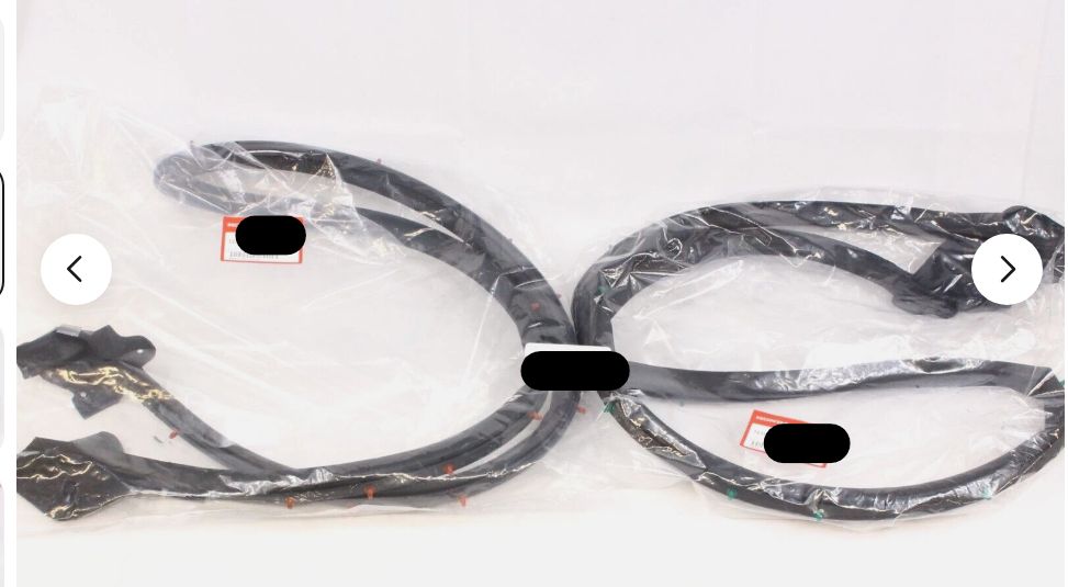 HONDA 純正 S2000 AP1 AP2 S2K ドアウェザーストリップセット ゴムシール 右＆左