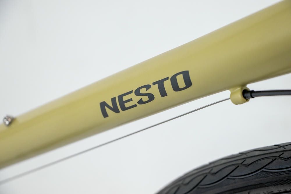 引取り 自転車｜クロスバイク｜外装7段｜アルミフレーム｜700×32C｜サンドベージュ｜