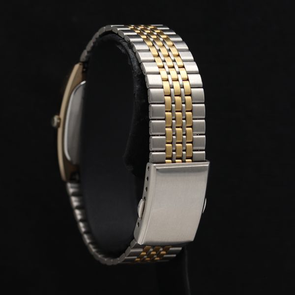 稼働 セイコー ドルチェ 5931-5343 QZ シルバー文字盤 レディース