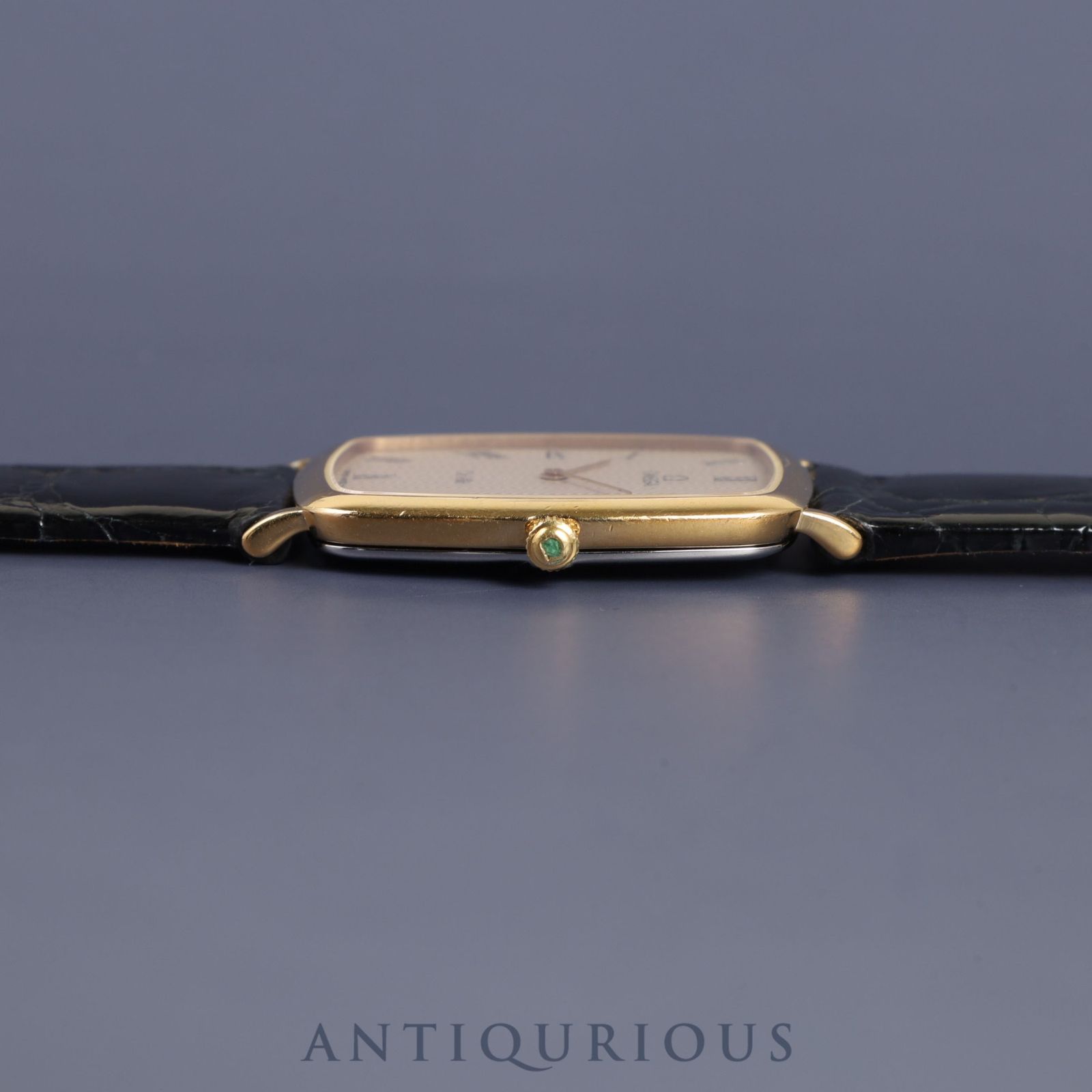 オメガ デ・ヴィル 195.0076 クォーツ Cal.1378 GP シャンパン