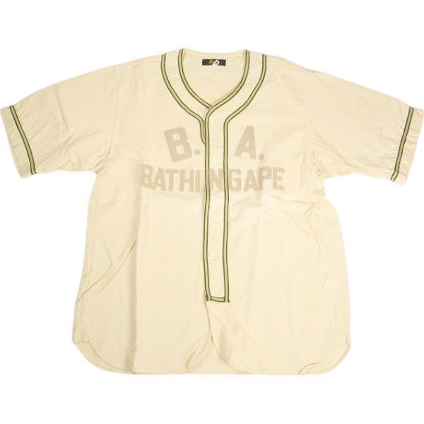 新品 Aape by BATHINGAPE ベースボールシャツ AAPE BY A BATHING APE
