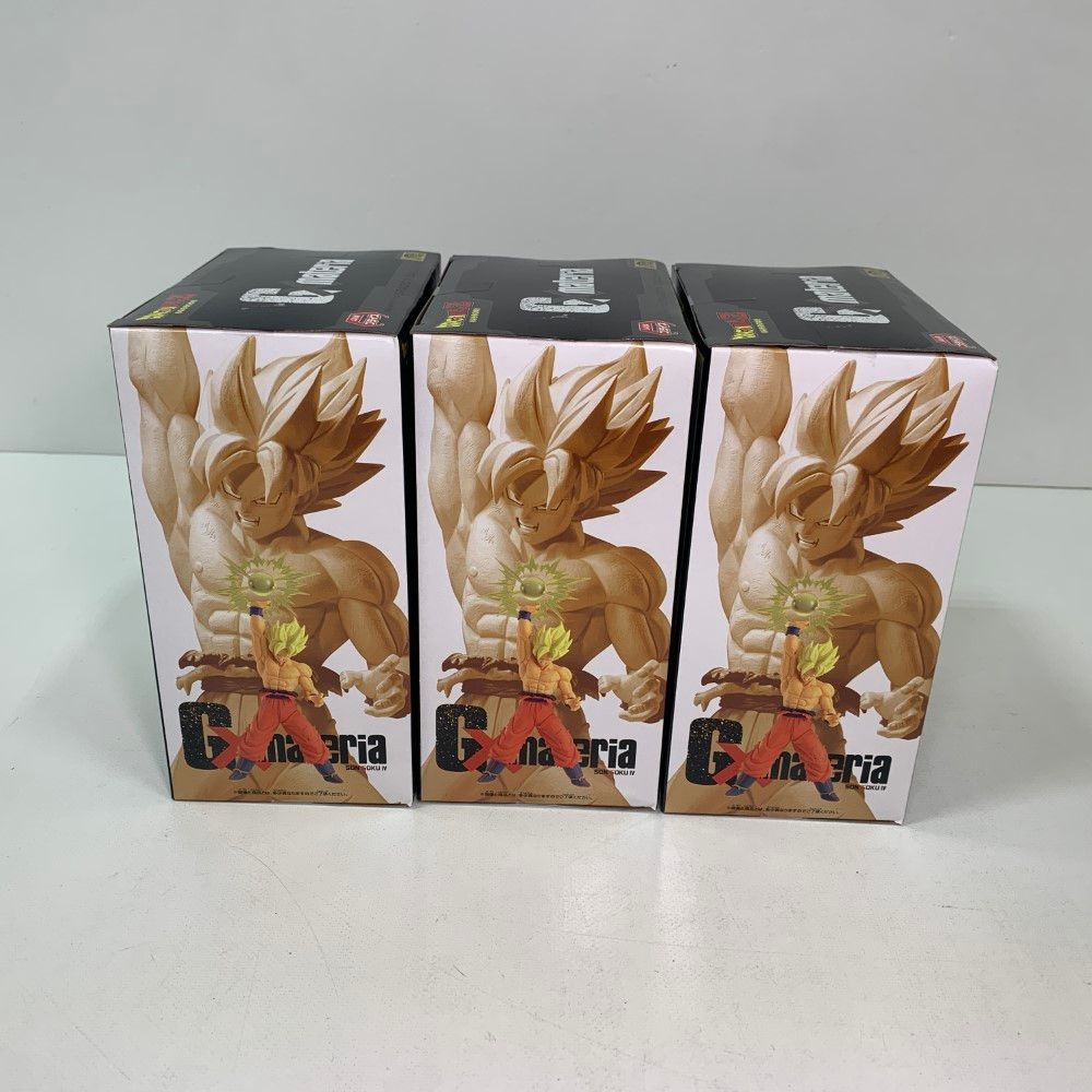 07w7219 G×materia SON GOKU Ⅳ 3個セット ドラゴンボールZ 07w7219 G×materia SON GOKU Ⅳ 3個セット ドラゴンボールZ