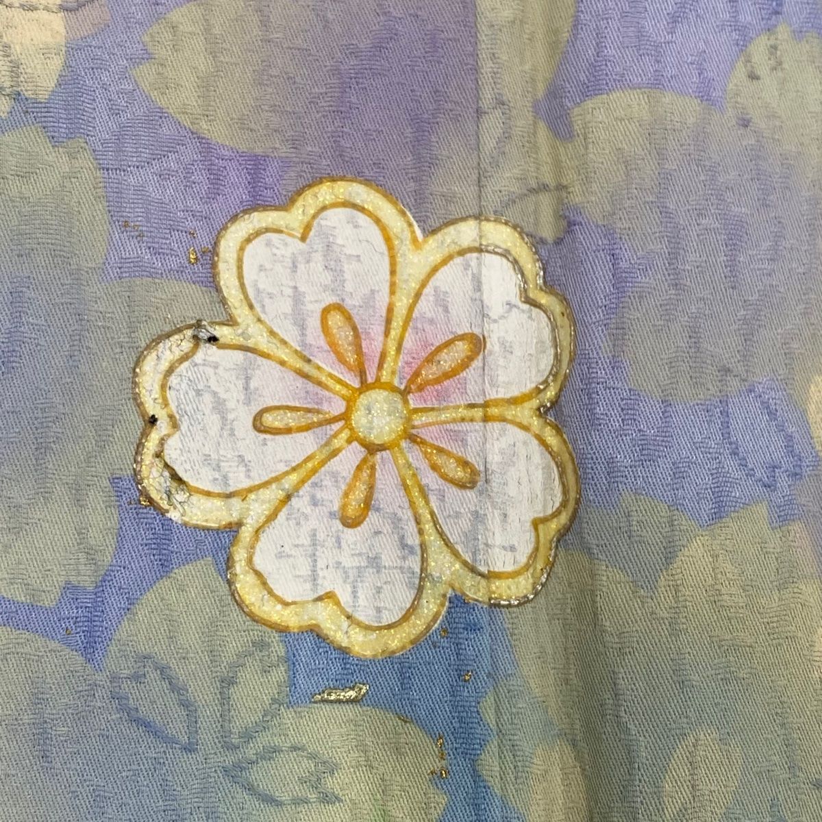 198000円お仕立て品☆新品☆青色花柄刺繍振袖☆身丈166cm お仕立て品☆新品☆青色花柄刺繍振袖☆身丈166cm 振袖 身丈