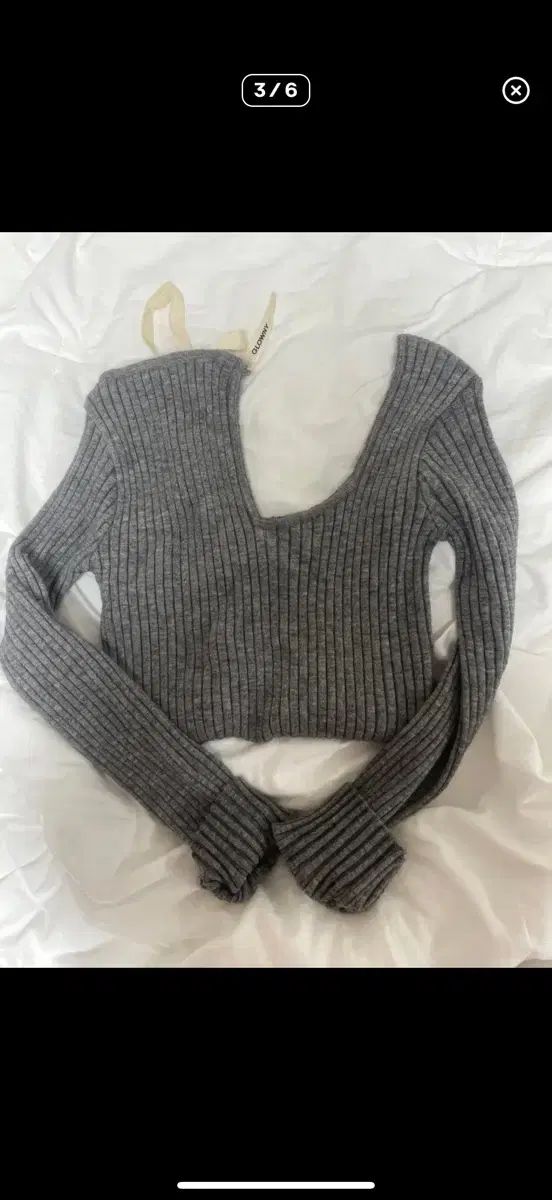 ○GLOWNY○ISA ASYMMETRICAL KNIT TOP 5色 韓国大人気 (GLOWNY