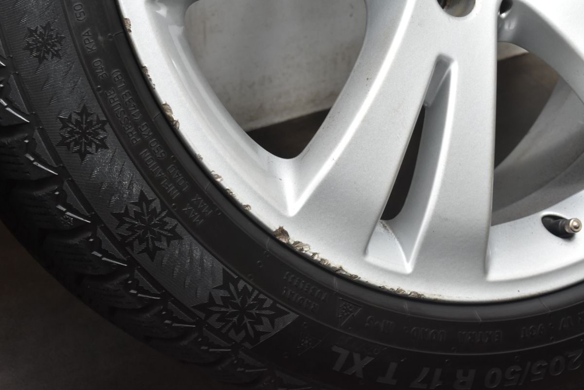 大 メルセデスベンツ W204 Cクラス 純正 17in 7.5J 47 PCD112 コンチバイキングコンタクト6 205 50R17 W176 Aクラス W246 Bクラス USTAUSTRALIA_COM_AU