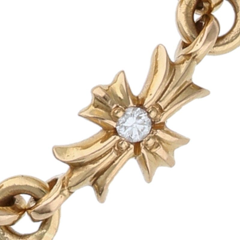 クロムハーツ 22K RING TNY E CH PLS DIA/タイニーECHプラス ダイヤ 