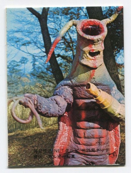 カルビー 旧仮面ライダーカード No.13 魔人サボテグロン 希少◇ 表14局