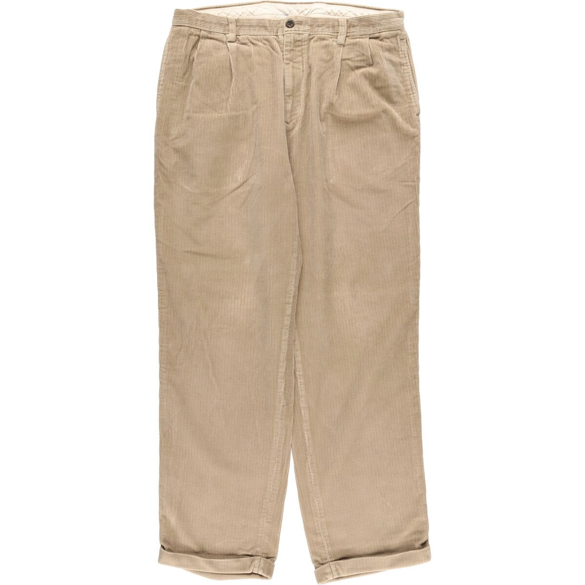古着 ノーティカ NAUTICA ツータック 太畝 コーデュロイパンツ メンズw36/eaa374896