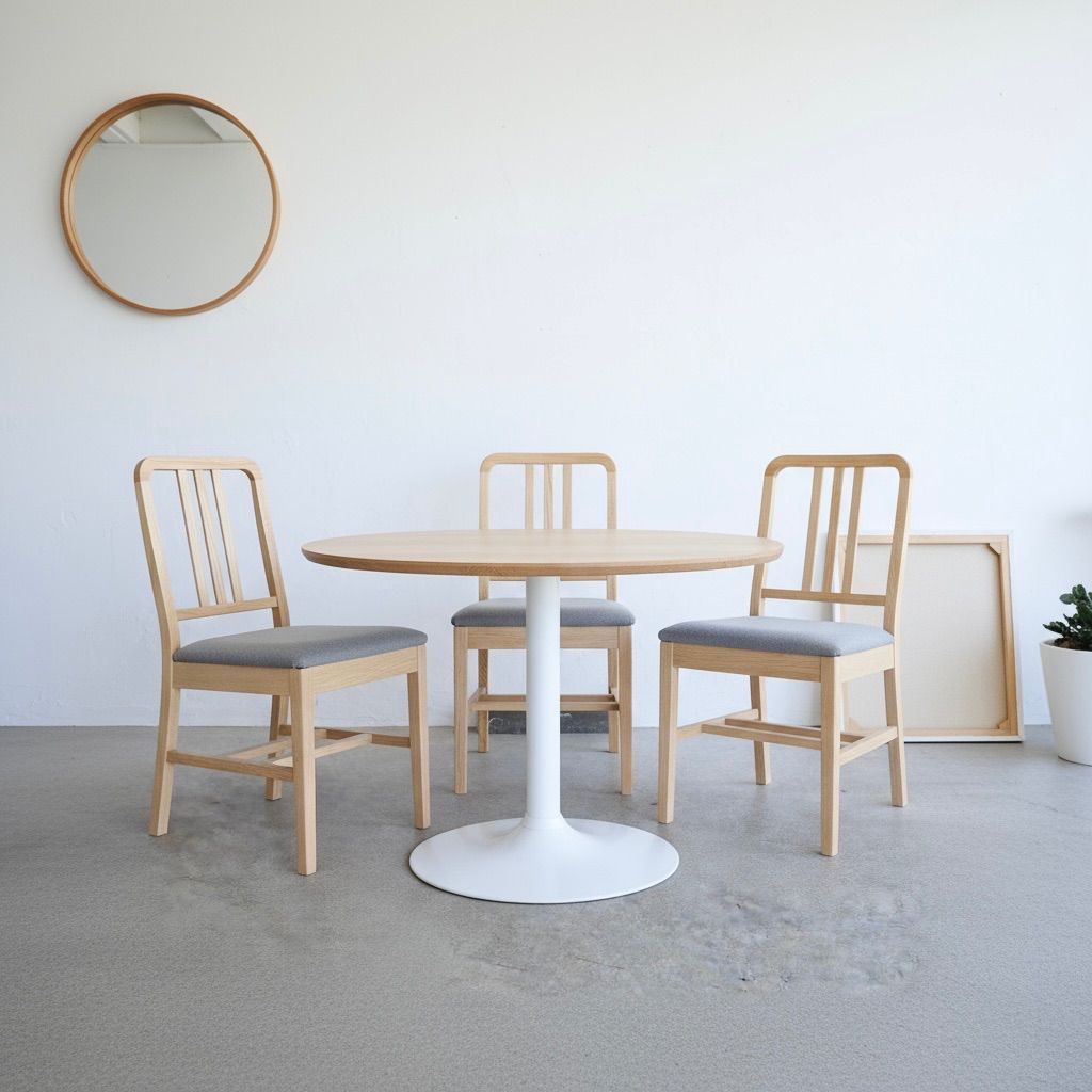 ダイニングチェア オーク無垢材