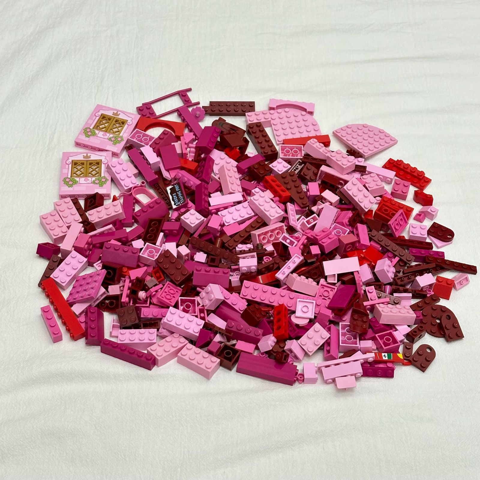 LEGO レゴ 赤 ピンク レッド系 中古 パーツ ブロック プレート