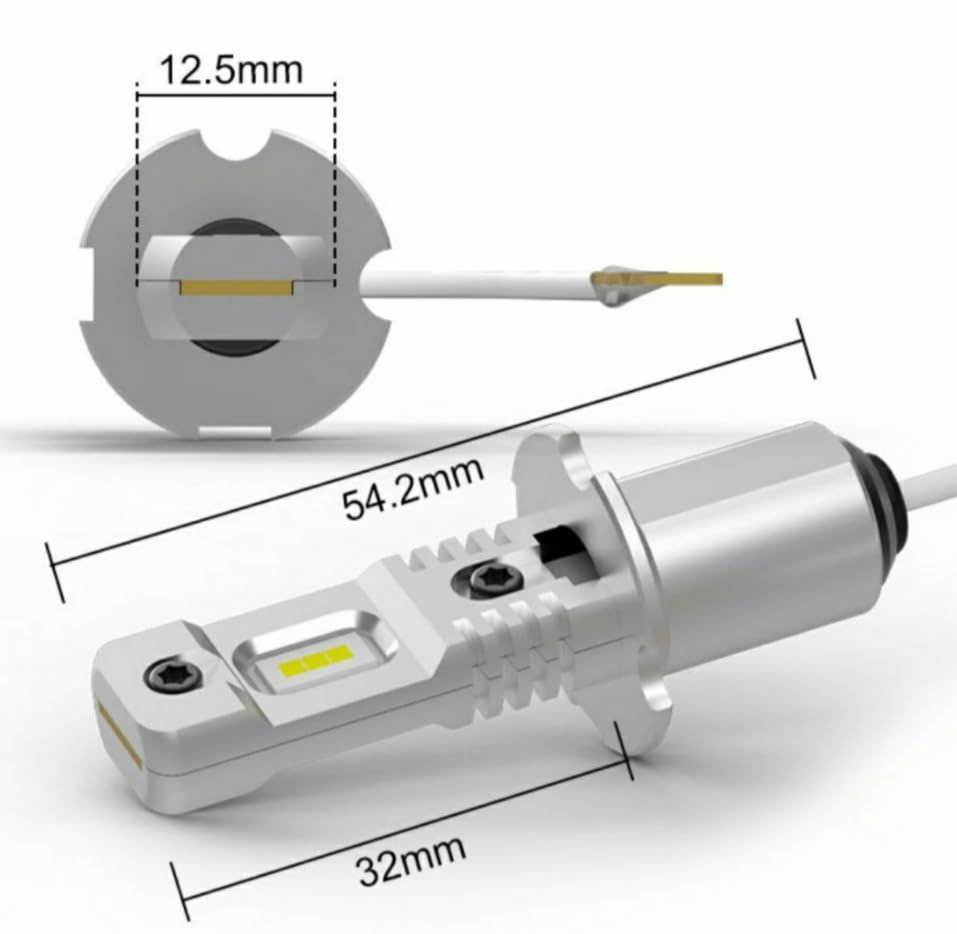 数量限定】スーパーブライト H3 LED フォグランプ 12V 24V 兼用 (10V~60V) 普通車 ～トラック フォグ  (レモングリーンイエロー) - メルカリ