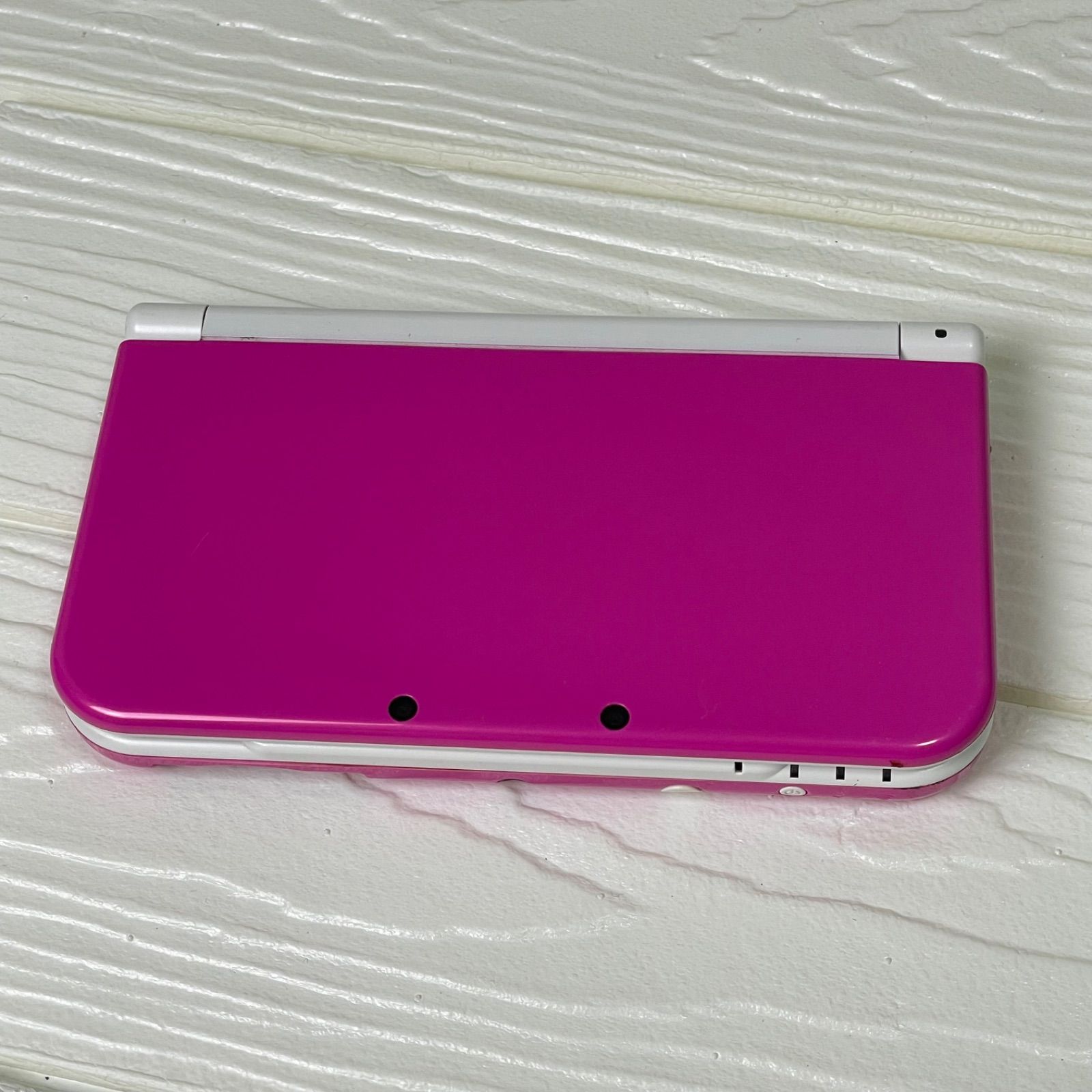 Newニンテンドー3DS LL ピンク×ホワイト 本体 SDカード かんたんスタートガイド ARカード 外 属 UP786_INFO