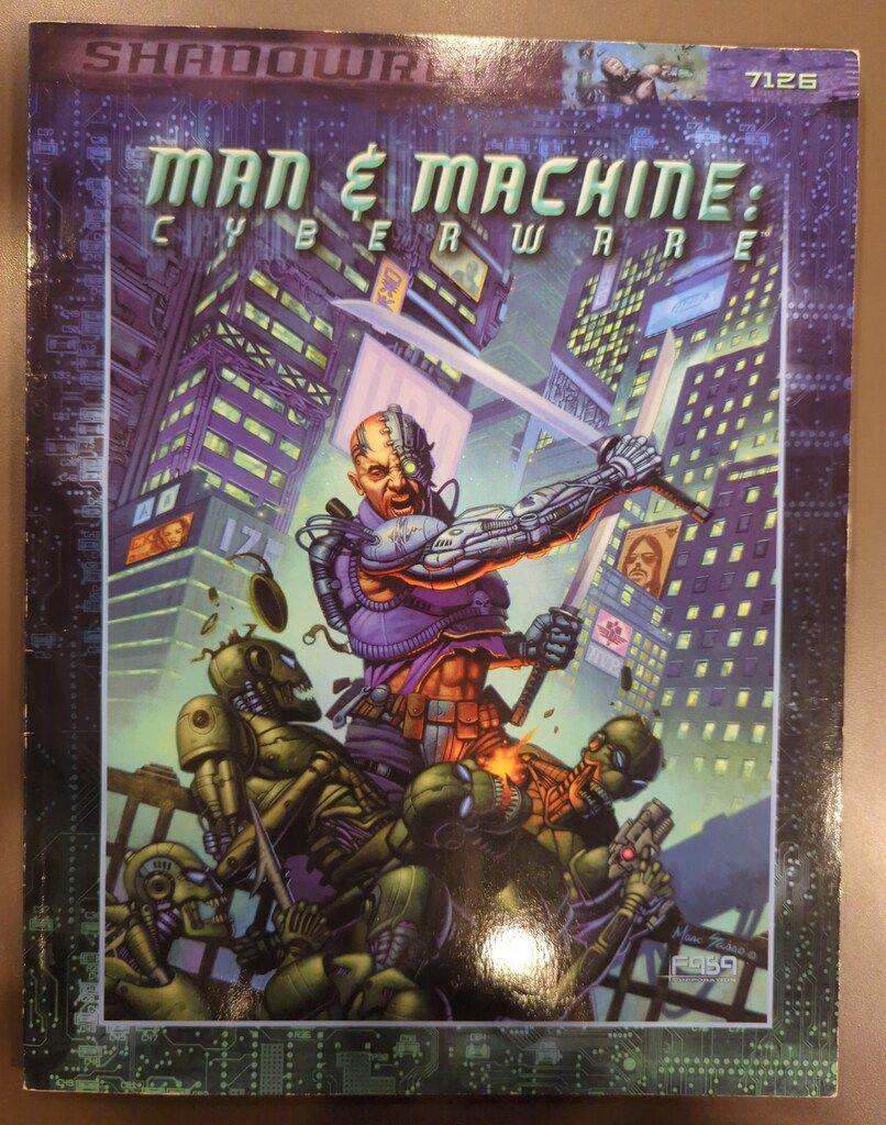 FASA CORPORATION SHADOW RUN MAN u0026 MACHINE：CYBERWARE (PB) 7126