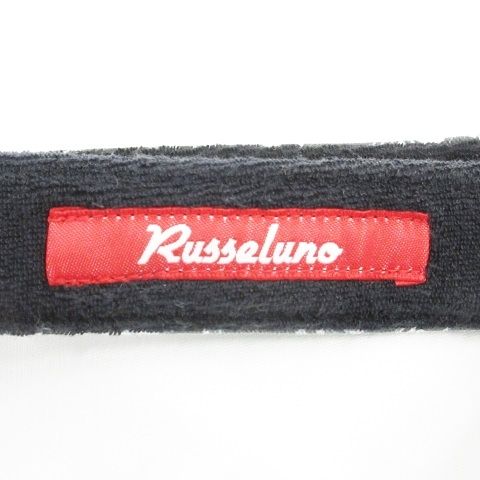 Russeluno ラッセルノ クレイジーパターン ロゴ 総柄 サンバイザー Russeluno ラッセルノ クレイジーパターン ロゴ 総柄 サン
