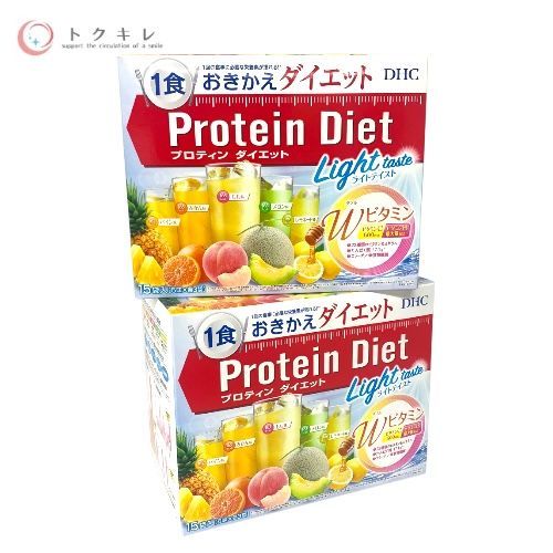 トクキレ】DHC プロティンダイエット ライトテイスト Wビタミン