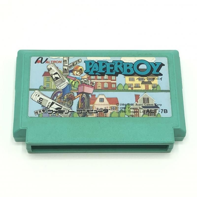 中古】アルトロン ペーパーボーイ ファミコンソフト PAPERBOY【ソフトのみ】[10] - メルカリ