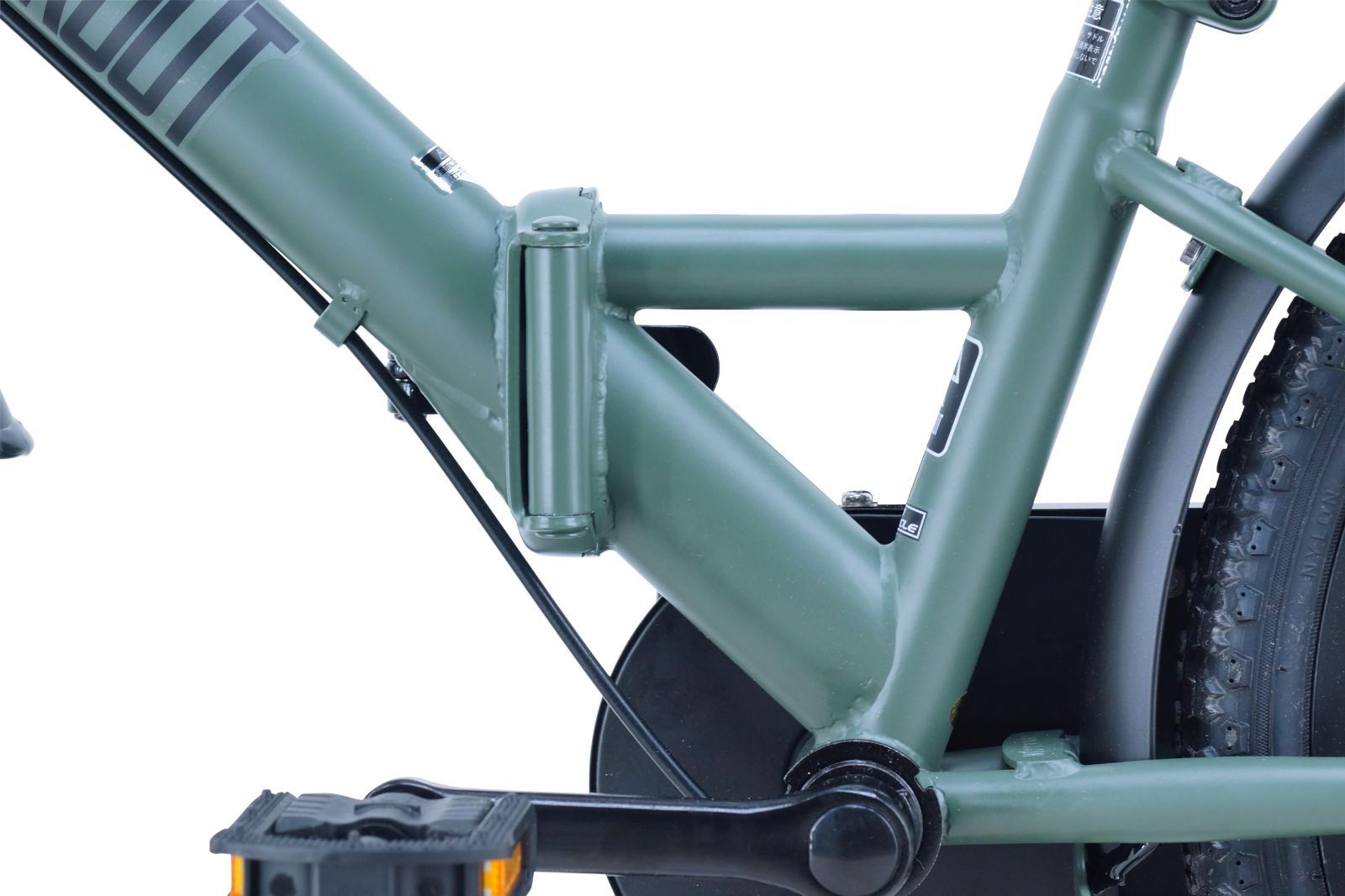 自転車 ブレイクアウトキッズ フォールディング 幼児 子供用 キッズバイク CYCLE 補助輪なし 折りたたみ 18インチ サカイサイクル SAKAI FBB18BRO フラットブルーグレー