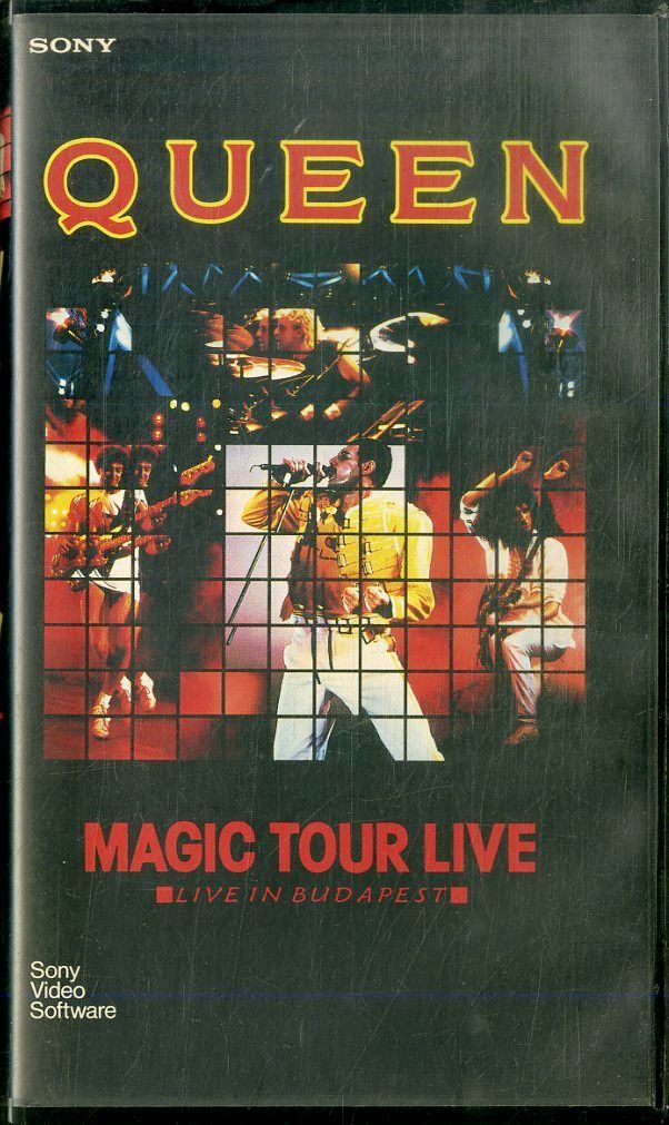 VHSビデオ / クイーン (QUEEN) / Magic Tour Live - Live In