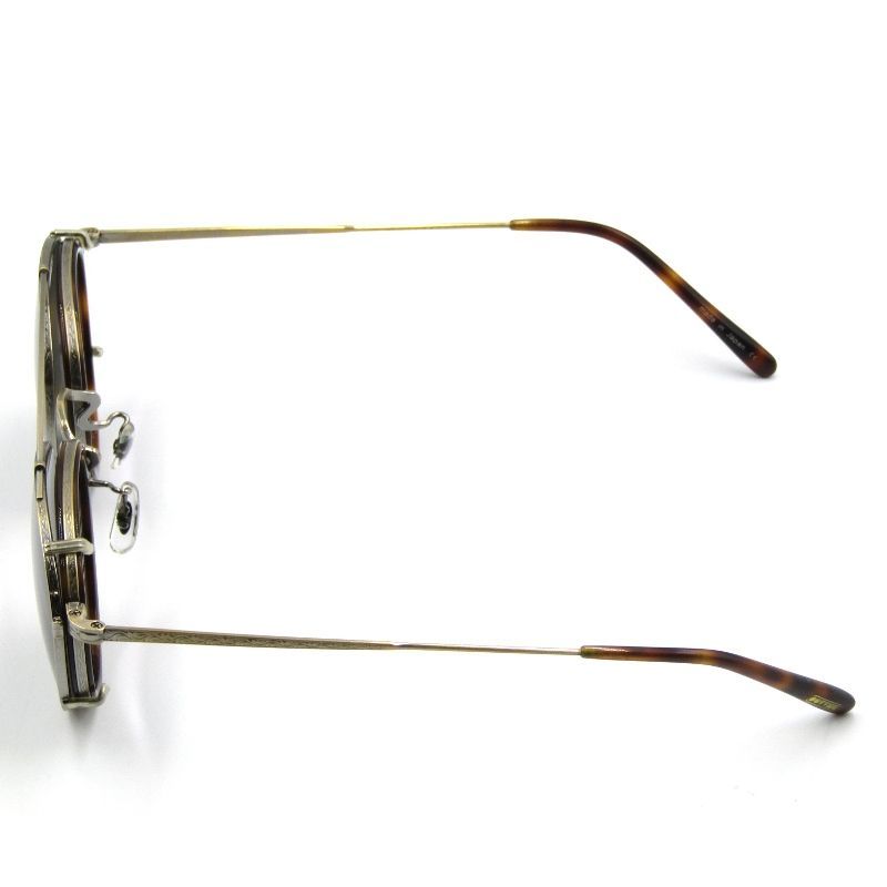 Ray-Ban RB2283-F MR BURBANK ベッコウ　ケース付き Ray-Ban RB2283 Burbank XL (55 - 20) with Green lenses and