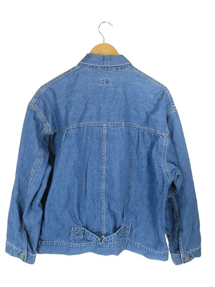 ジョンブル JOHNBULL V2041 ジャケット デニム Gジャン ジージャン 長袖 ボタン 無地 ネイビー サイズF QQQ