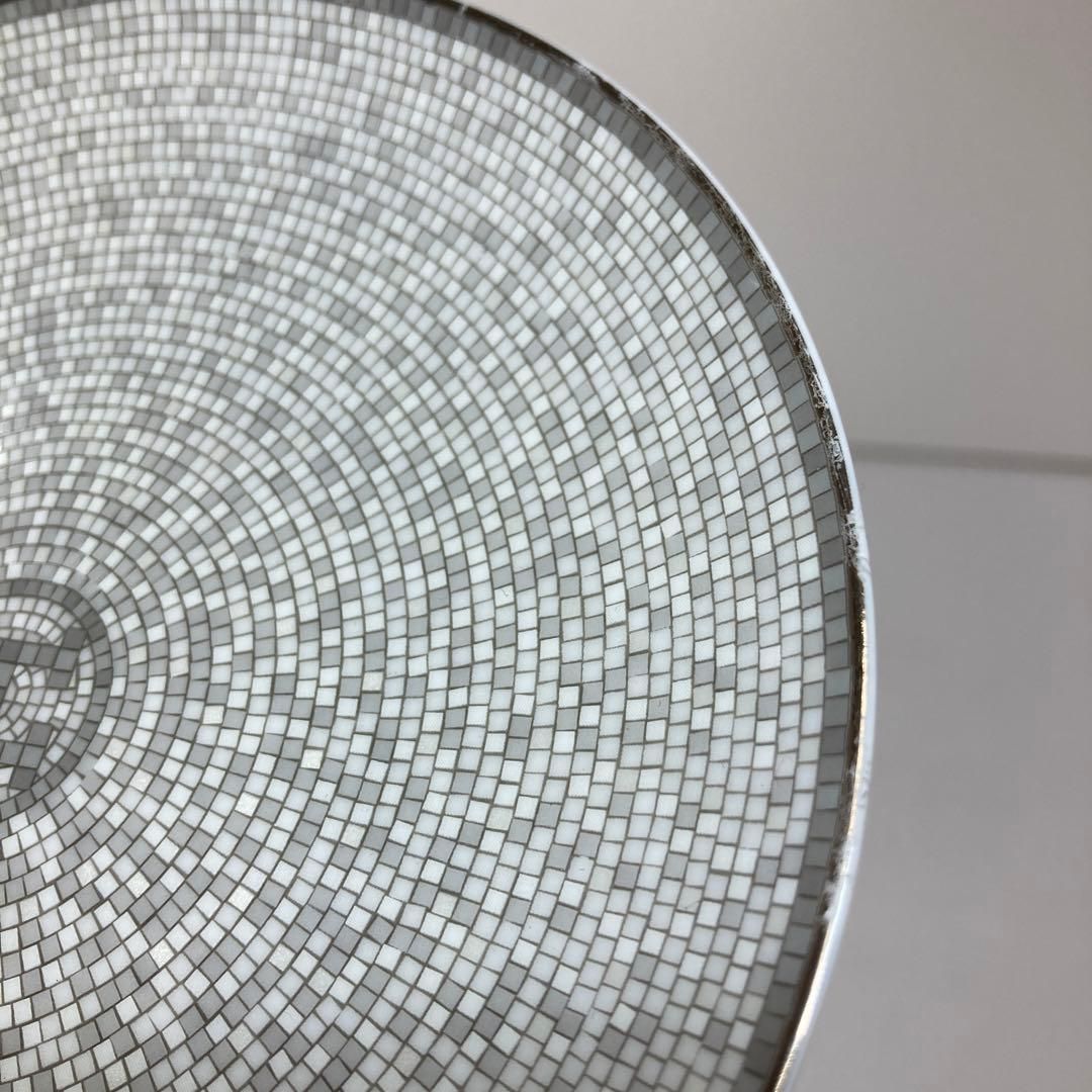 エルメス　モザイクプレート　共箱　直径16.1cm 東H5-0527☆2F エルメス モザイクプレート 共箱 直径16.1cm 東H5-0527☆2F