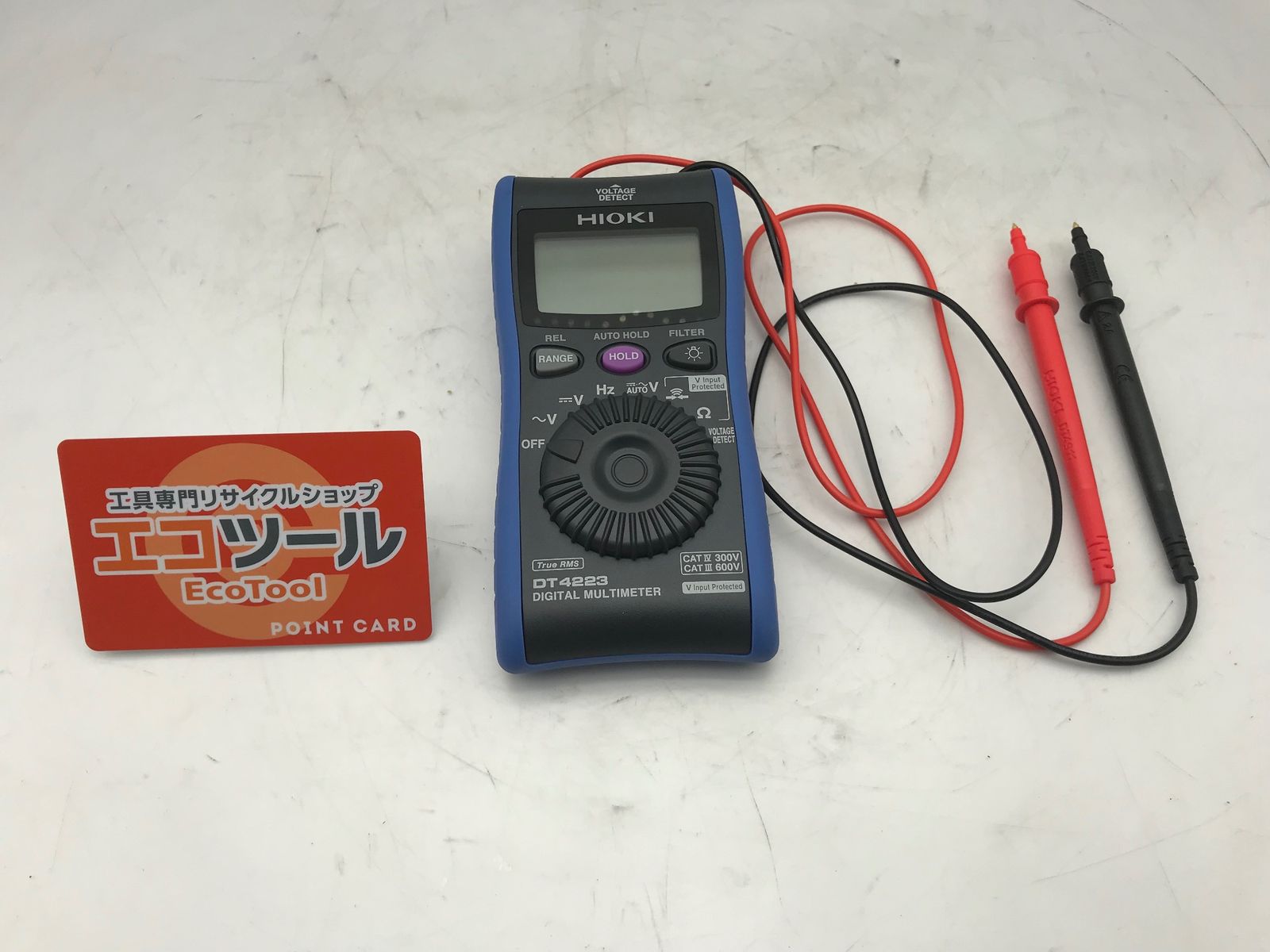 品 〇HIOKI|日置電機 デジタルマルチメータ DT4223 ITCFYREEY8C0 エコツール小牧ｲﾝﾀｰ店 M02
