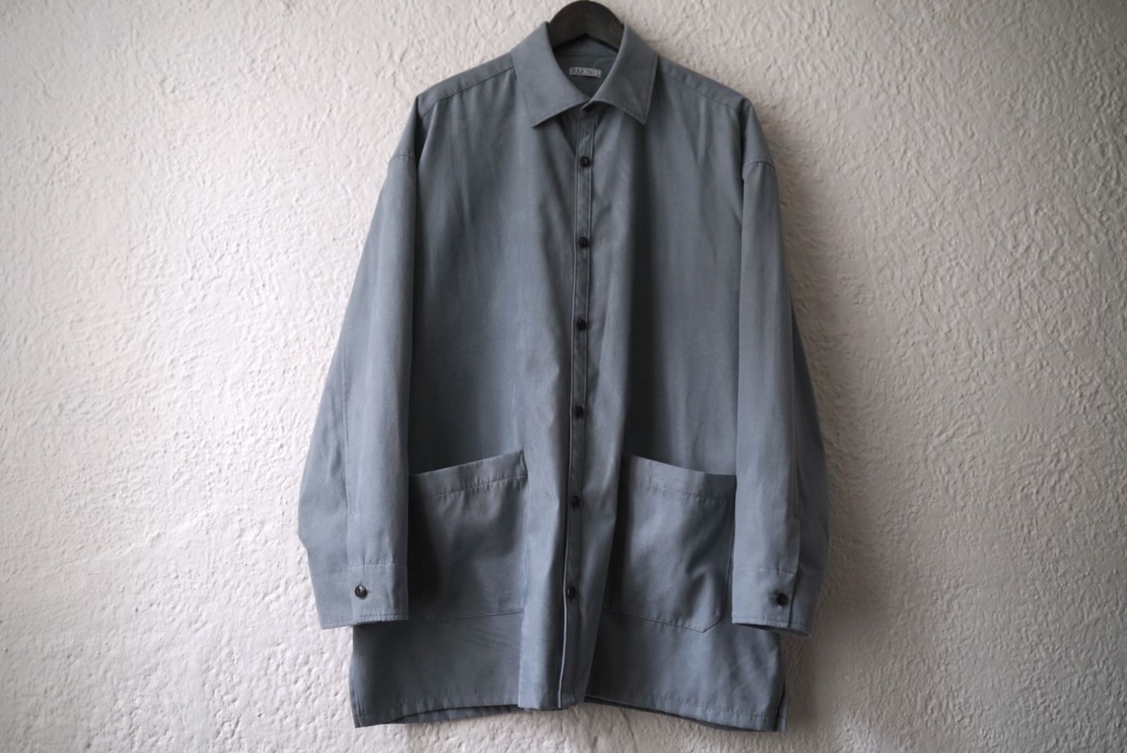 23SS Micro Light Suede Medical Unit Shirt マイクロスウェードシャツ
