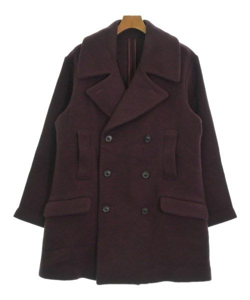 UNUSED アンユーズドダブルチェスターコート・引っ掻き加工 XS相当