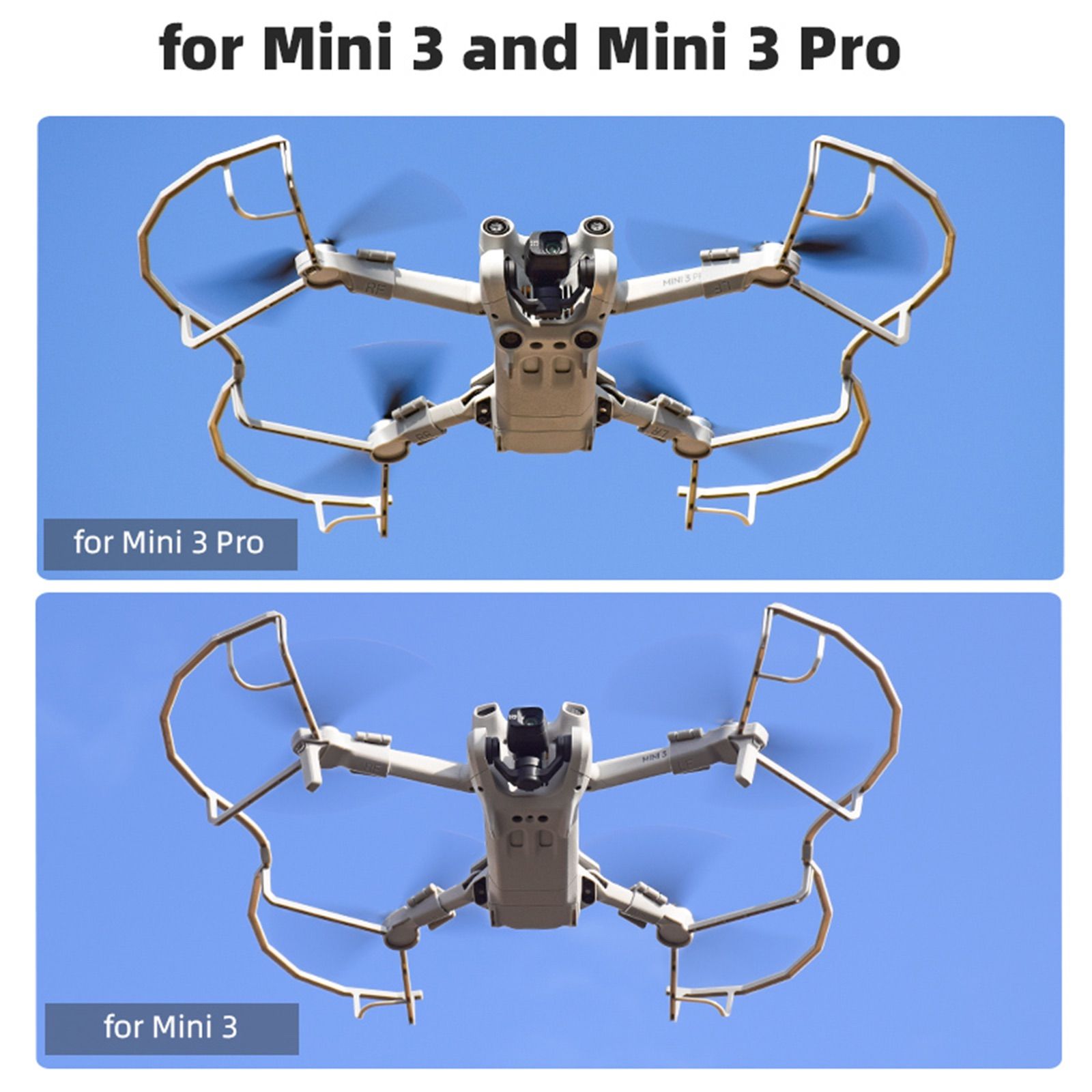 DJI Mini 3 Pro 対応クイックインストールプロペラプロテクタガードG