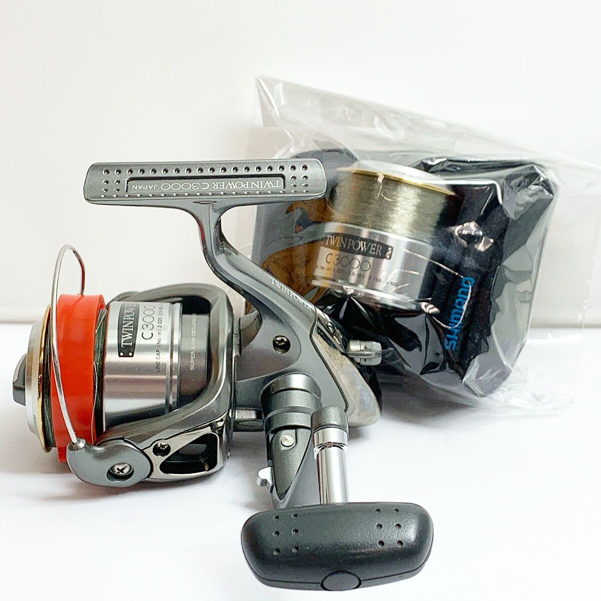 03　SHIMANO TWIN POWER C3000 スピニングリール シマノ 03 ツインパワー C3000 シマノ ツインパワー C3000 (リール