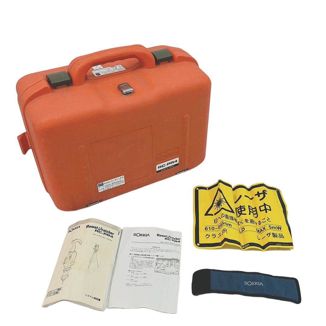 SOKKIA RC-PR4 リモートキャッチャー バッテリー充電器 プリズム ポール他 有り 電動工具 C10389238 HRDEVELOPMENT_JP