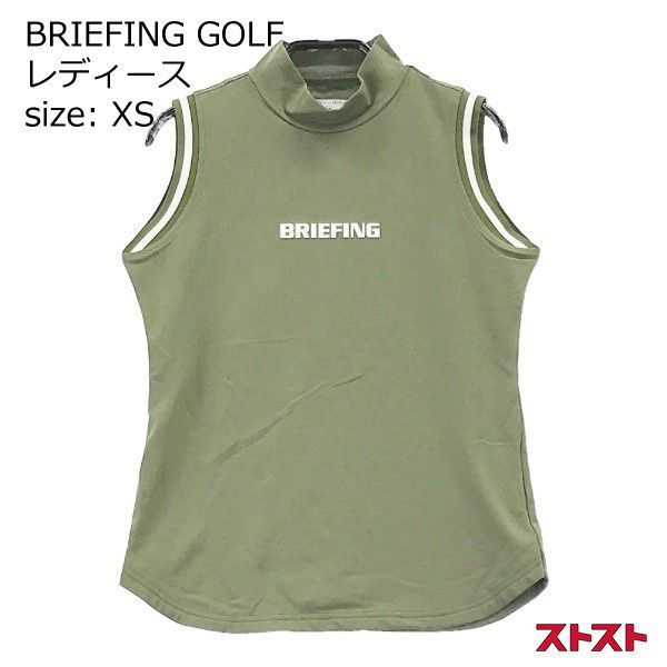 BRIEFING GOLF ブリーフィングゴルフ ハイネックノースリーブシャツ XS