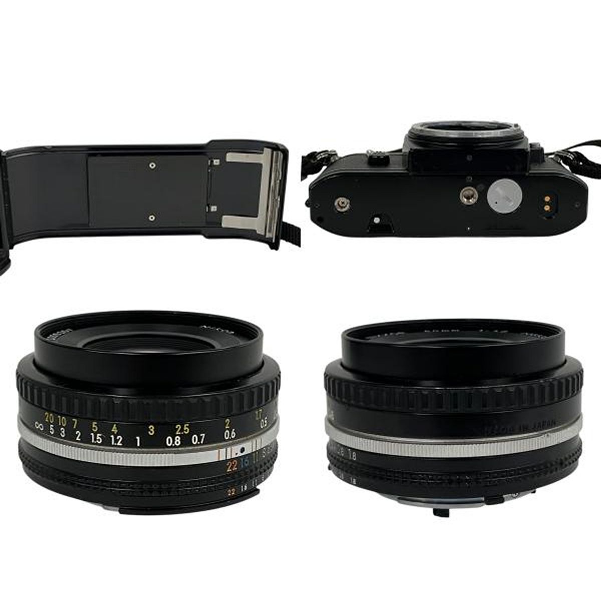 ジャンク Nikon EM 一眼レフカメラ NIKKOR 50mm f/1.8 NIKON EM 50mm