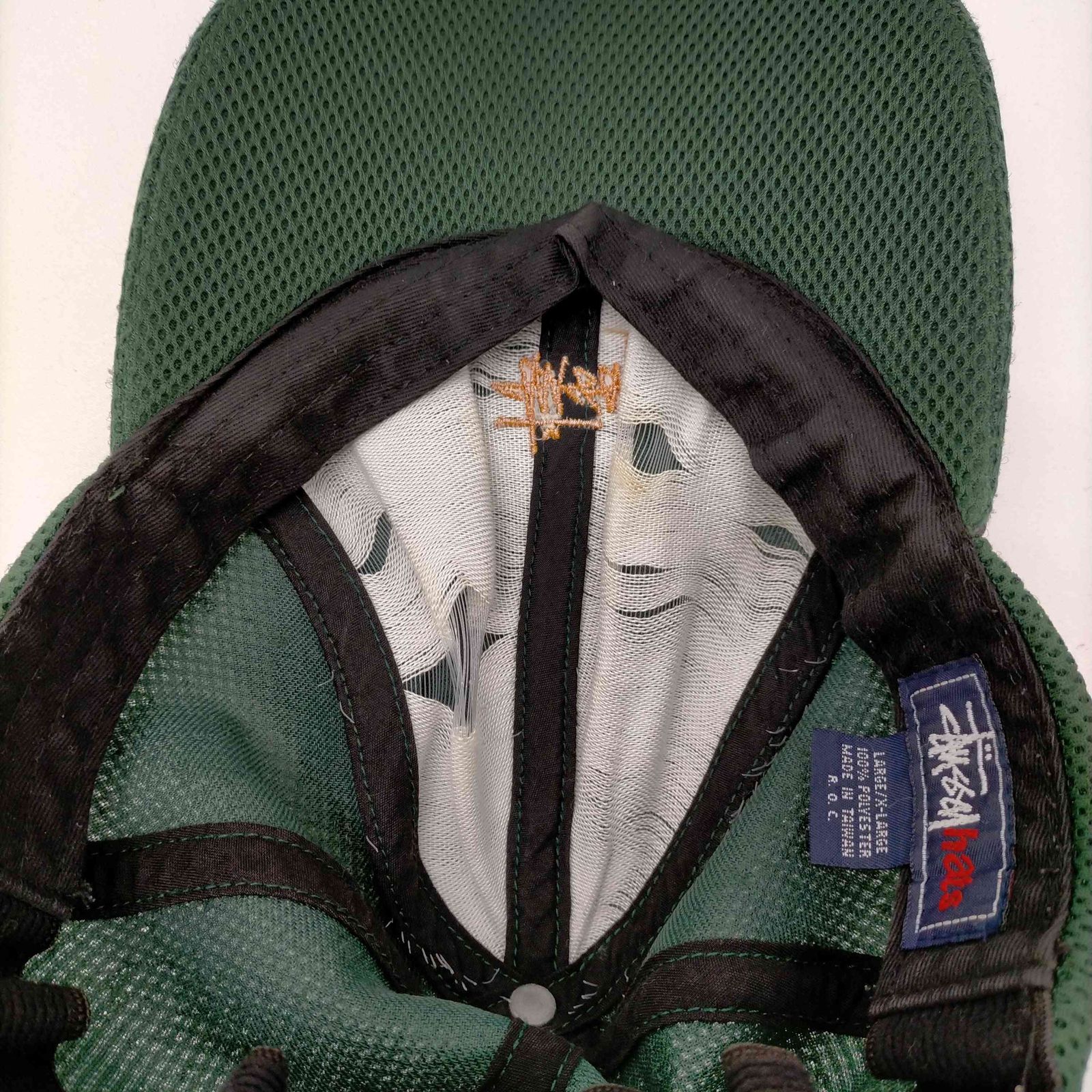 OLD STUSSY used加工メッシュキャップ made in USA ステューシー Stussy OLD STUSSY STUSSY HATS メッシュ加工