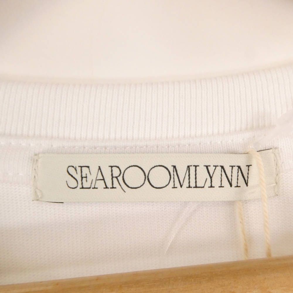 未使用 sea room lynn シールームリン Wide sleeve コットン ロンT