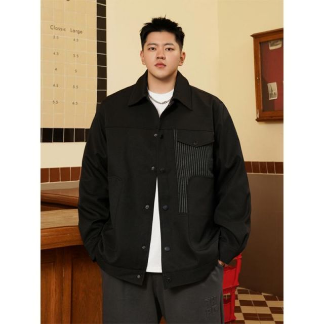  秋冬 コーデ メンズ  服 シンプル ファッション オシャレ 大人 かっこいい 大きいサイズ ストリート 紳士服  カジュアル ジャケット Tシャツ